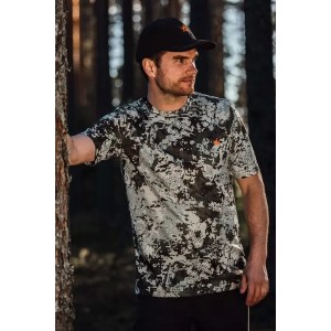 KOSZULKA ALASKA myśliwska CoolDry MS SS BlindTech Reed techniczna z krótkim rękawem