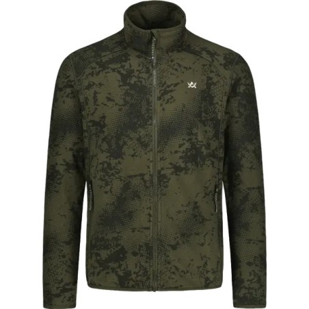 KURTKA ALASKA myśliwska, bluza polarowa Kodiak Ms Night Green Blur  uniwersalna