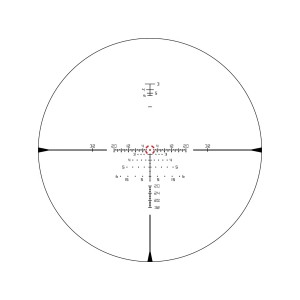 Luneta celownicza Vortex Razor III HD 1-10x24 FFP 34 mm AO EBR-9 MOA/MRAD