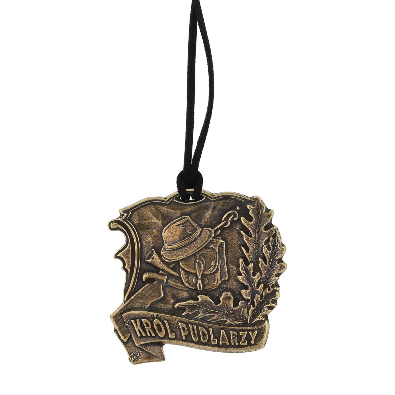 Medal odlewany Golden Fox Król Pudlarzy