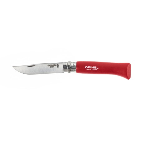 Nóż Opinel Inox Origins 001981 czerwony w blistrze