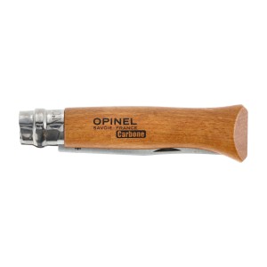 Nóż składany Opinel 8 carbon buk w blistrze