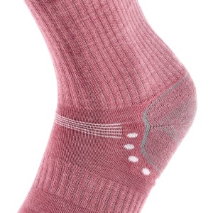 Skarpety Comodo Alpaca Merino wool Light Hiker STAL różowe
