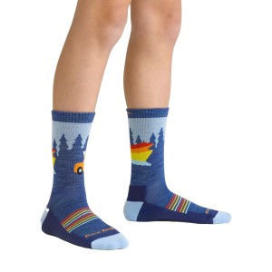Skarpety dziecięce Darn Tough Van Wild Denim