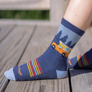 Skarpety dziecięce Darn Tough Van Wild Denim