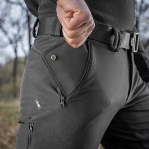Spodnie taktyczne M-Tac soft shell Vent czarne