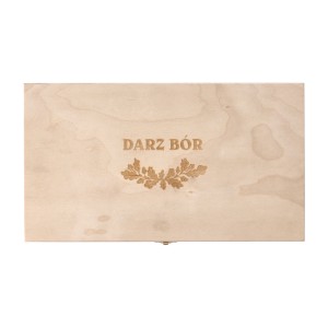 Szklanki do whisky Golden Fox Luna Wild Boar Silver zdobione odlewanym elementem 6 szt.