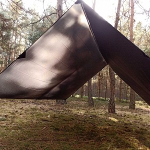 Tarp TigerWood 3 m x 4 m czarny