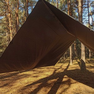 Tarp TigerWood 3 m x 4 m czarny