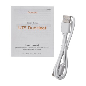 Ogrzewacz elektroniczny do rąk Ocoopa UT5 DuoHeat czarny