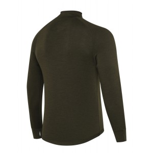 Sweter Beretta Glider Merino Half Zip, zielony
