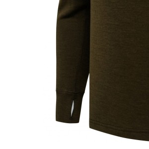 Sweter Beretta Glider Merino Half Zip, zielony