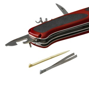 Scyzoryk Victorinox Ranger Grip 55 0.9563.C czerwono-czarny