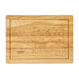Nóż Laguiole Santoku Olive z deską do krojenia