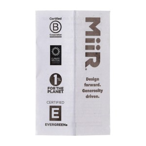 Piersiówka MiiR Aero Flask 236 ml - black
