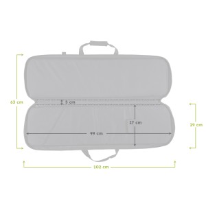 Pokrowiec Tacti.pl Tactical 13 czarny