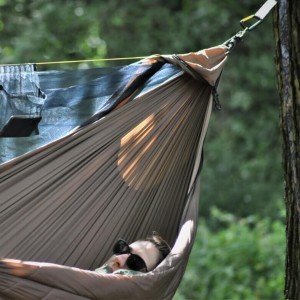 Hamak Flyhamak OutDoor II XL ciemnooliwkowy