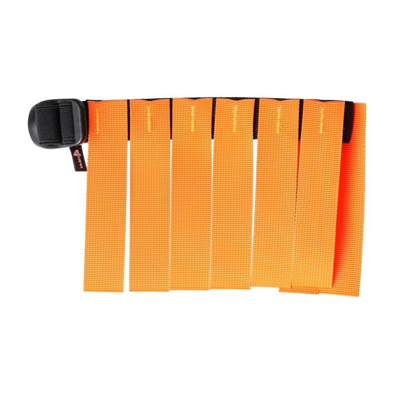 Obroża na polowania zbiorowe 4wild fladry 24-36 cm pomarańczowa