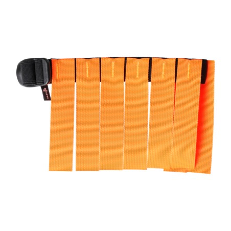 Obroża na polowania zbiorowe 4wild fladry 24-36 cm pomarańczowa