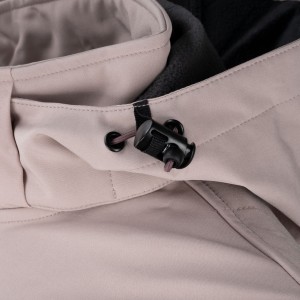 Kurtka damska Alpinus Softshell Bergamo pudrowy róż