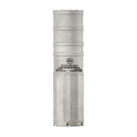 Tłumik BK Precise ECHO 3D 40.3 + HUB Taplock kal. 5,56mm Blasted Stainless