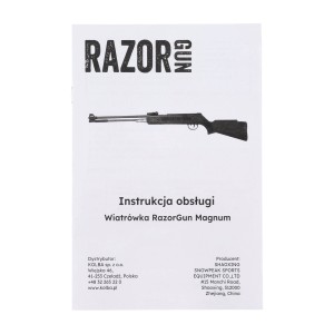 Wiatrówka RGun Magnum 4,5 mm z lunetą celowniczą 4x20