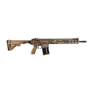 Replika karabinek ASG HK HecklerKoch HK M110 A1 6 mm gaz, zielono-brązowy