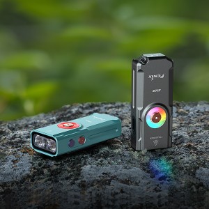 Latarka LED Fenix E06R turkusowa