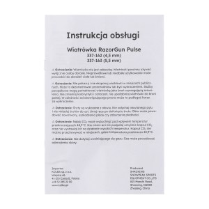Wiatrówka RGun Pulse 4,5 mm polimer