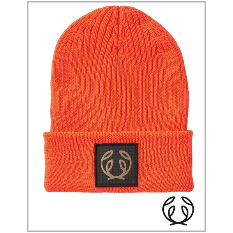 Czapka Chevalier symbol beanie orange dzianinowa