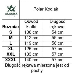 BLUZA ALASKA myśliwska Camo Logo Ms Night Green 100% bawełna