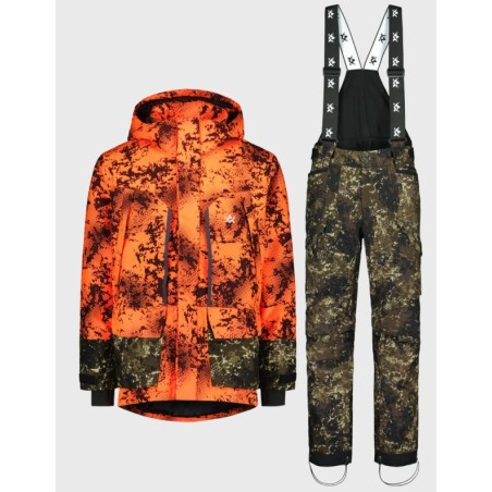 Komplet ALASKA Tundra BlindTech Blaze Blur ocieplany zestaw myśliwski membrana APS