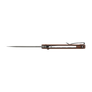 Nóż składany Civivi Button Lock Elementum C2103D brown micarta