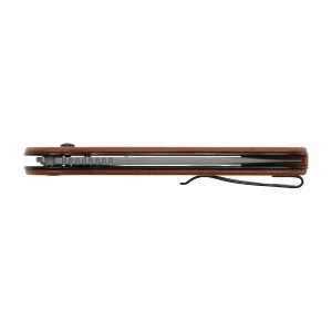 Nóż składany Civivi Button Lock Elementum C2103D brown micarta