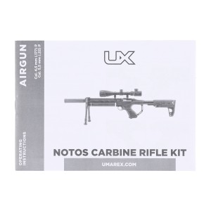 Wiatrówka PCP UX Notos Carbine Set 4,5 mm