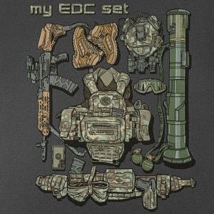 Koszulka M-Tac My EDC - dark grey
