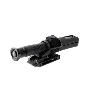 Pałka teleskopowa ESP Ergonomic Easy Lock 20" czarna hartowana, rękojeść czarna z uchwytem BHT-55, trójkątne zakończenie rękojeś