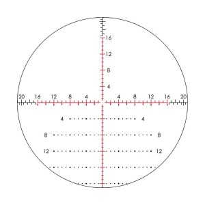 Luneta celownicza Vortex Razor III HD 4-24x44 FFP 34 mm AO EBR-7D MOA/MRAD