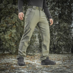 Spodnie trekkingowe M-Tac Soft Shell Winter oliwkowe