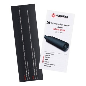 Tłumik do broni Gomander Tactinox XL 7,62 mm QD-Lock M26x1,5