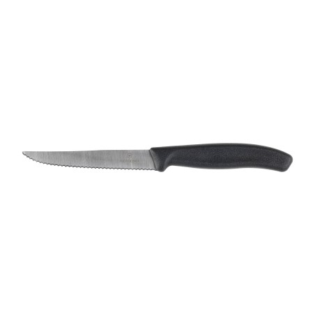 Nóż do steków i pizzy Victorinox Swiss Classic 6.7233 ząbkowany czarny