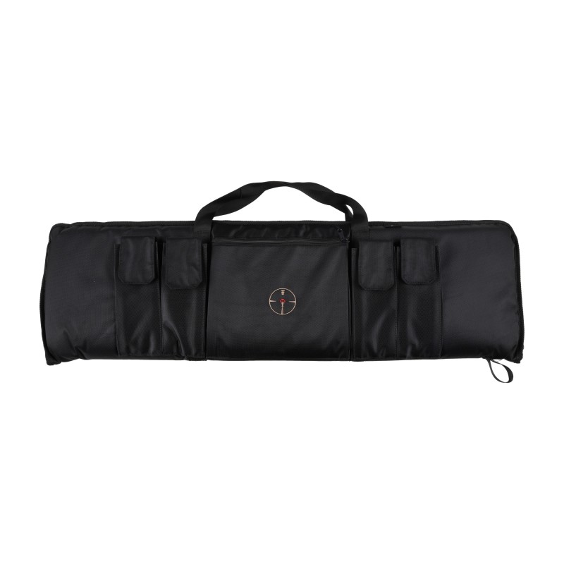 Pokrowiec Forsport AR Tactical Strong na dwie jednostki broni 107 cm - czarny, haft celownik VX
