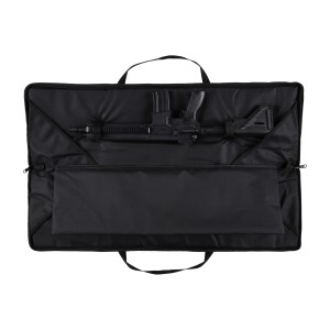 Pokrowiec Forsport AR Tactical Strong na dwie jednostki broni 107 cm - czarny, haft celownik VX