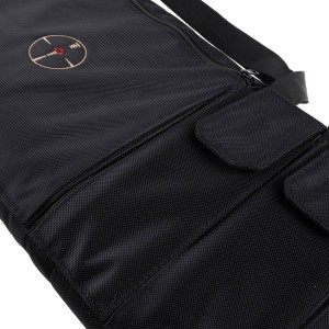 Pokrowiec Forsport AR Tactical Strong na dwie jednostki broni 107 cm - czarny, haft celownik VX
