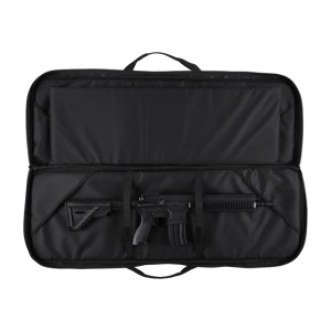 Pokrowiec na broń Forsport Tactical na dwie jednostki broni 105 cm - czarny, haft beżowy celownik VX