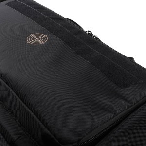 Pokrowiec na broń Forsport Tactical na dwie jednostki broni 105 cm - czarny, haft beżowy celownik VX