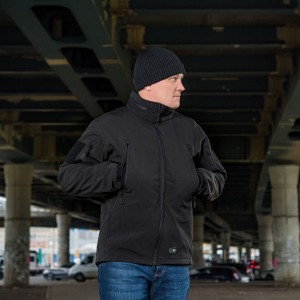Kurtka M-Tac Soft Shell z podpinką czarna