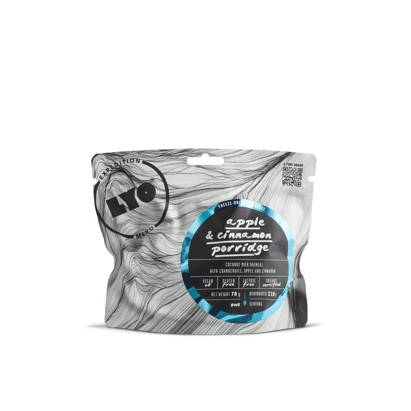LYOFOOD EKO Owsianka jabłkowo-cynamonowa 210g