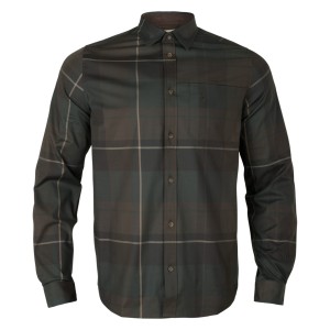 Koszula Harkila Akse Shadow brown check