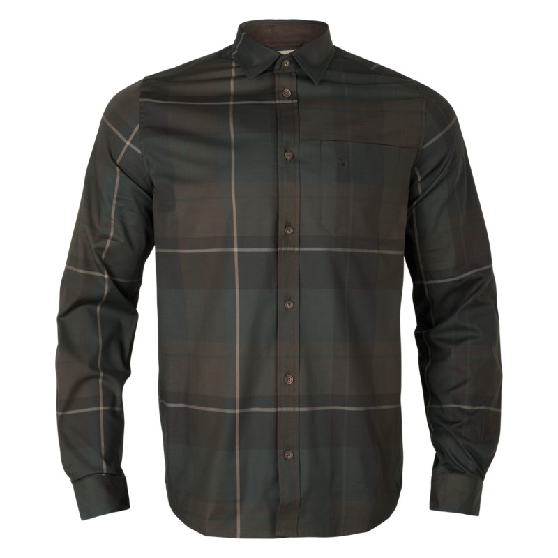 Koszula Harkila Akse Shadow brown check